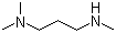 structure of CAS# 4543-96-8, N,N,N'-三甲基-1,3-丙二胺