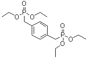 structure of CAS# 4546-04-7, 1,4-二甲苯亚基双(二乙基膦酸酯)