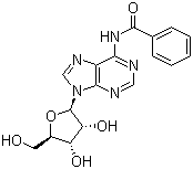 CAS # 4546-55-8, N-Benzoyladenosine, N-Benzoyladenosine