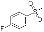4-Fluorophenyl methyl sulphone molecular structure (CAS 455-15-2)