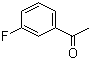 structure of CAS# 455-36-7, 3'-Fluoroacetophenone