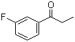 3-Fluoropropiophenone molecular structure (CAS 455-67-4)