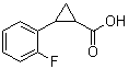 CAS # 455267-56-8, 2-(2-Fluorophenyl)cyclopropanecarboxylic acid