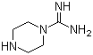 structure of CAS# 45695-84-9, Piperazine-1-carboximidamide