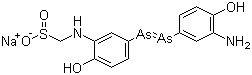 Neoarsphenamine molecular structure (CAS 457-60-3)
