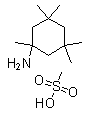 CAS 登录号：457068-92-7, 1,3,3,5,5-五甲基环己胺甲烷磺酸盐