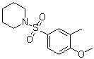 structure of CAS# 457961-34-1, 1-[(4-甲氧基-3-甲基苯基)磺酰基]哌啶