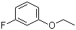 structure of CAS# 458-03-7, 3-Fluorophenetole