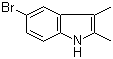 5-Bromo-2,3-dimethylindole molecular structure (CAS 4583-55-5)