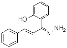 2'-Hydroxychalcone hydrazone molecular structure (CAS 4590-70-9)