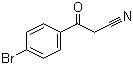 4-Bromobenzoylacetonitrile molecular structure (CAS 4592-94-3)