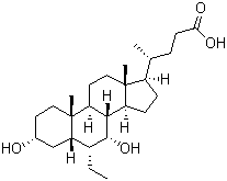 CAS 登录号：459789-99-2, 6-乙基鹅去氧胆酸