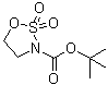structure of CAS# 459817-82-4, 2,2-二氧代-[1,2,3]氧杂噻唑烷-3-羧酸叔丁酯