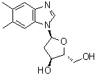 CAS 登录号：4600-71-9, 1-(2-脱氧-alpha-D-赤式-呋喃戊糖基)-5,6-二甲基-1H-苯并咪唑