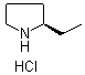 structure of CAS# 460748-80-5, (2R)-乙基吡咯烷盐酸盐