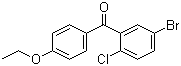 structure of CAS# 461432-22-4, (5-Bromo-2-chlorophenyl)(4-ethoxyphenyl)methanone
