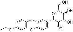 CAS # 461432-26-8, Dapagliflozin, (1S)-1,5-Anhydro-1-C-[4-chloro-3-[(4-ethoxyphenyl)methyl]phenyl]-D-glucitol