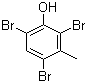 structure of CAS# 4619-74-3, 2,4,6-Tribromo-3-methylphenol