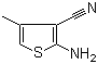 structure of CAS# 4623-55-6, 2-氨基-4-甲基噻吩-3-甲腈