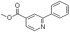 structure of CAS# 4634-14-4, 2-苯基-4-吡啶羧酸甲酯