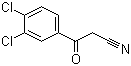 3,4-Dichlorobenzoylacetonitrile molecular structure (CAS 4640-68-0)