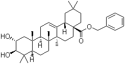 CAS # 464876-77-5, Benzyl maslinate, (2alpha,3beta)-2,3-Dihydroxy-olean-12-en-28-oic acid phenylmethyl ester