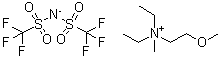 CAS # 464927-84-2, N,N-Diethyl-N-methyl-N-(2-methoxyethyl)ammonium bis(trifluoromethanesulfonyl)imide