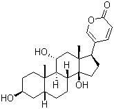 日本蟾蜍毒苷元分子结构 (CAS 465-11-2)