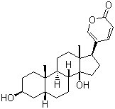 structure of CAS# 465-21-4, 蟾毒灵
