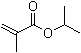 Isopropyl 2-methylacrylate molecular structure (CAS 4655-34-9)