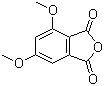 CAS # 4670-17-1, 3,5-Dimethoxyphthalic anhydride, 4,6-Dimethoxy-1,3-isobenzofurandione