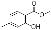 Methyl 4-methylsalicylate molecular structure (CAS 4670-56-8)