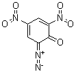 CAS 登录号：4682-03-5, 6-重氮基-2,4-二硝基-2,4-环己二烯-1-酮