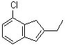 structure of CAS# 468756-78-7, 7-氯-2-乙基-1H-茚