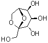 CAS # 469-90-9, 2,7-Anhydro-D-sedoheptulose, NSC 2553, Sedoheptulosan, 2,7-Anhydro-beta-D-altro-heptulopyranose