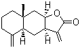 CAS # 470-17-7, Isoalantolactone, (3aR,4aS,8aR,9aR)-8a-Methyl-3,5-dimethylene-decahydro-naphtho[2,3-b]furan-2-one