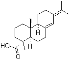 structure of CAS# 471-77-2, 新枞酸
