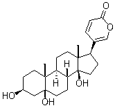 CAS # 472-26-4, Telocinobufagin, Telobufotoxin, Telocinobufogenin, (3beta,5beta)-3,5,14-Trihydroxybufa-20,22-dienolide