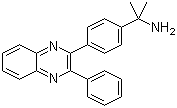 CAS # 473382-48-8, alpha,alpha-Dimethyl-4-(3-phenyl-2-quinoxalinyl)benzenemethanamine