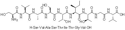 CAS # 474885-03-5, L-Seryl-L-valyl-L-alanyl-L-seryl-L-threonyl-L-isoleucyl-L-threonylglycyl-L-valine