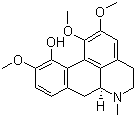 异紫堇定碱分子结构 (CAS 475-67-2)