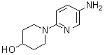 1-(5-Amino-2-pyridinyl)-4-piperidinol molecular structure (CAS 476342-37-7)