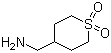 structure of CAS# 476660-77-2, 1-(1,1-Dioxidotetrahydro-2H-thiopyran-4-yl)methanamine