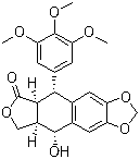 Picropodophyllotoxin molecular structure (CAS 477-47-4)