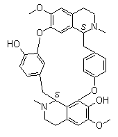 CAS # 477-60-1, Chondrodendrine