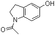 structure of CAS# 4770-32-5, 1-(5-Hydroxyindolin-1-yl)ethanone