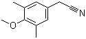 CAS # 477808-36-9, 4-Methoxy-3,5-dimethylbenzeneacetonitrile