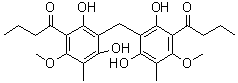 structure of CAS# 478-28-4, 伪绵马毒素