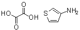 CAS # 478149-05-2, Thiophen-3-amine oxalate, 3-Aminothiophene oxalate, Thien-3-amine oxalate, Thiophen-3-amine oxalate, Thiophen-3-ylamine oxalate