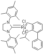 CAS # 478944-19-3, [1,3-Bis(2,4,6-trimethylphenyl)-2-imidazolidinylidene]dichloro[[2-(1-methylethoxy-O)[1,1'-biphenyl]-3-yl]methylene-C]ruthenium